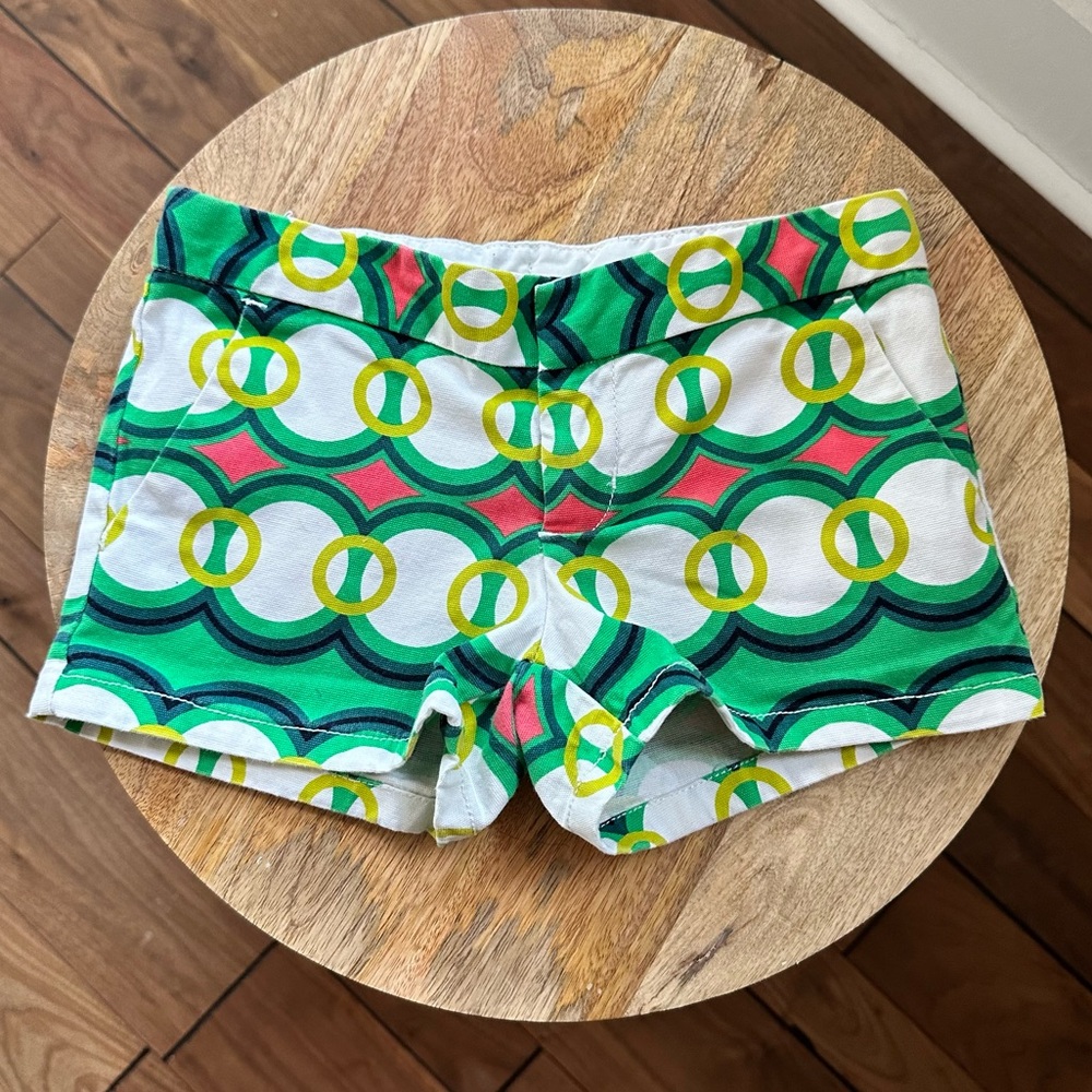 Gap Kids Geo Graphic Printed Shorts girls sz: 5